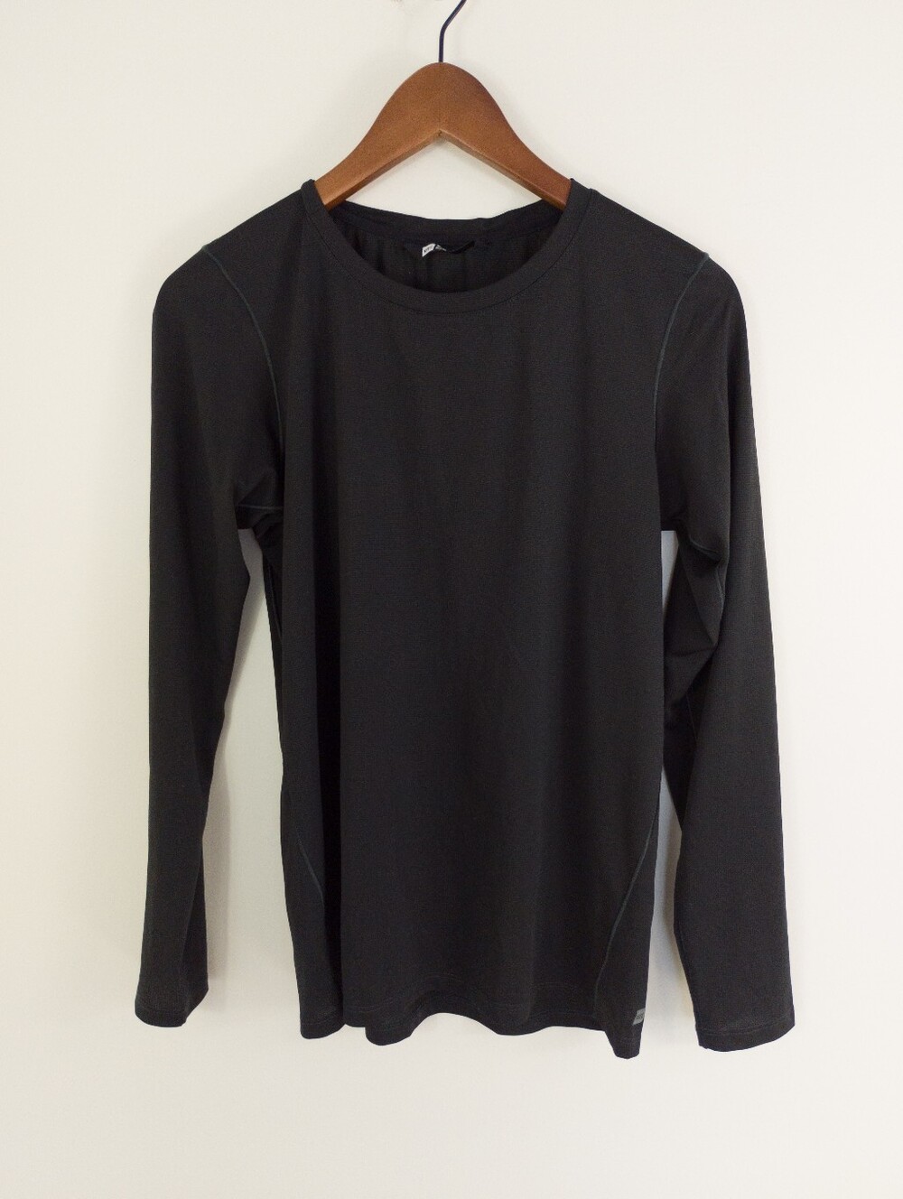 MEC T0 Base Layer Long Sleeve Top Black Size Medium